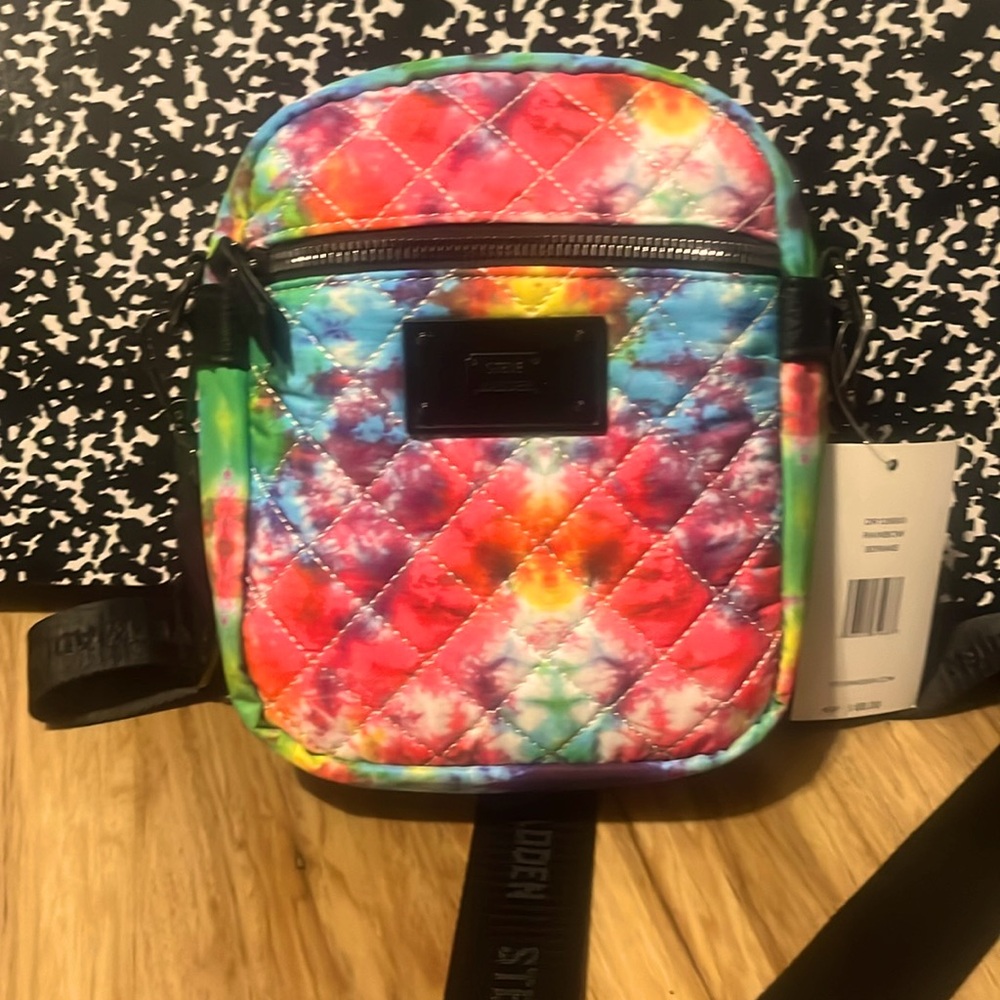 Steve Madden Quilted Tie Dye Crossbody Bag- Brand New W/ Tag